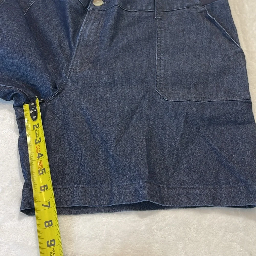 LEE REG FIT BERMUDA MIDRISE Women's Denim Shorts - SIZE 40 INCH WAIST